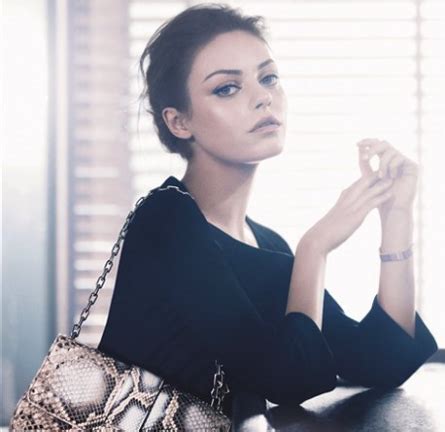 Mila Kunis: The New Face of Christian Dior Gets Dolled Up For 